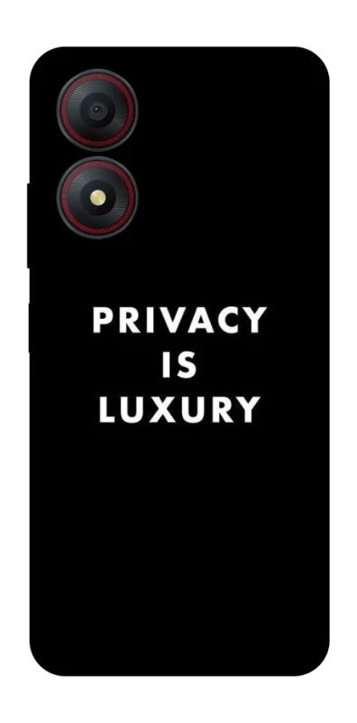 Чохол на ZTE Blade A34 4G Privacy is luxury фото 1 з 1