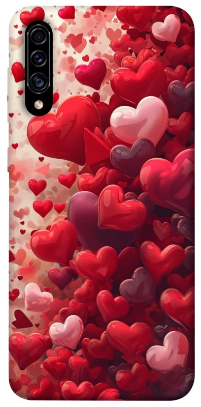 Чохол на Samsung Galaxy A50 (A505F) / A50s / A30s Many hearts фото 1 з 1