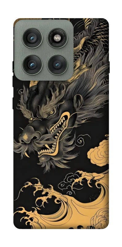 Чохол на Motorola Edge 60 Pro gold dragon фото 1 з 1