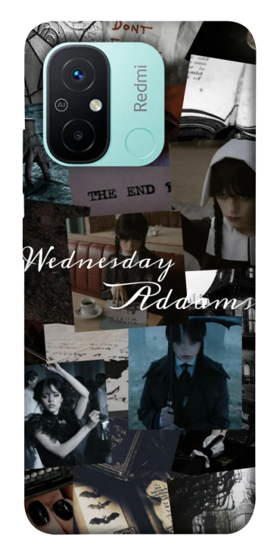 Чохол на Xiaomi Redmi 12C / Poco C55 Wednesday Collage ver.1 фото 1 з 1