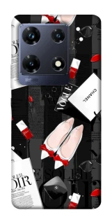 Чехол на Infinix Note 30 Pro Fashion collage ver.4 фото 1 из 1