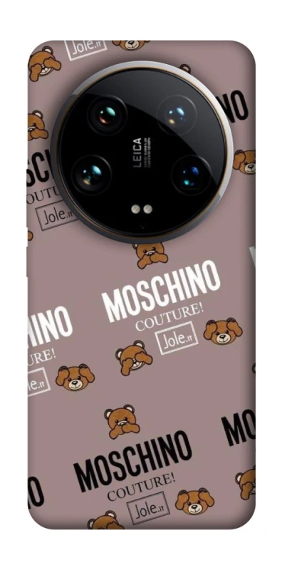 Чохол на Xiaomi 14 Ultra Moschino фото 1 з 1
