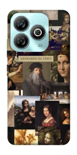 Чохол на ZTE Blade A75 4G Leonardo da Vinci фото 1 з 1