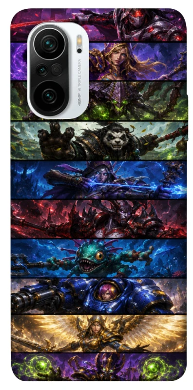 Чехол на Xiaomi Redmi K40 / K40 Pro / K40 Pro+ / Poco F3 Blizzard ver.3 фото 1 из 1