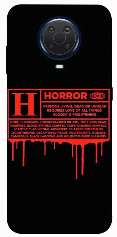 Чохол на Nokia G20 / G10 / 6.3 Horror Halloween фото 1 з 1