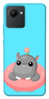 Чехол на Realme C30 Adopt Me Hippo Floatie фото 1 из 1