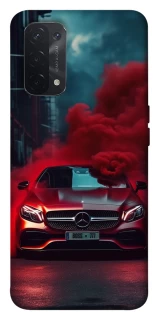 Чехол на Oppo A54 5G / A74 5G Mercedes in smoke фото 1 из 1