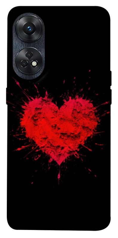 Чохол на Oppo Reno 8T 4G Splash heart фото 1 з 1