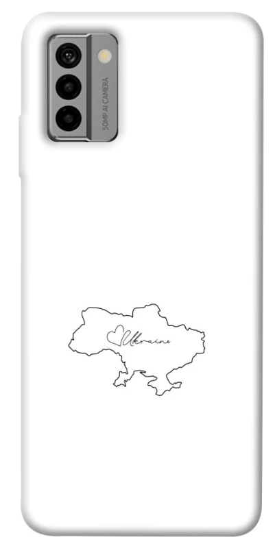 Чохол на Nokia G22 Ukraine map фото 1 з 1