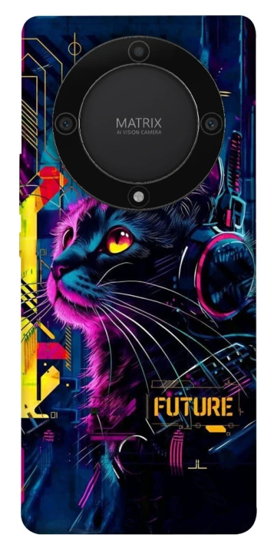 Чохол на Huawei Magic5 Lite Cyber Cat v2 фото 1 з 1