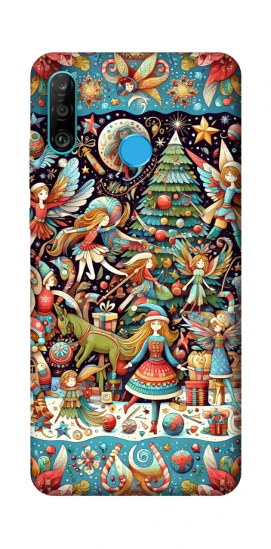 Чохол на Huawei P30 lite Christmas spirit ver.17 фото 1 з 1