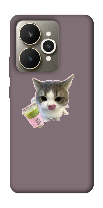 Чохол на Realme 15 cat matcha фото 1 з 1