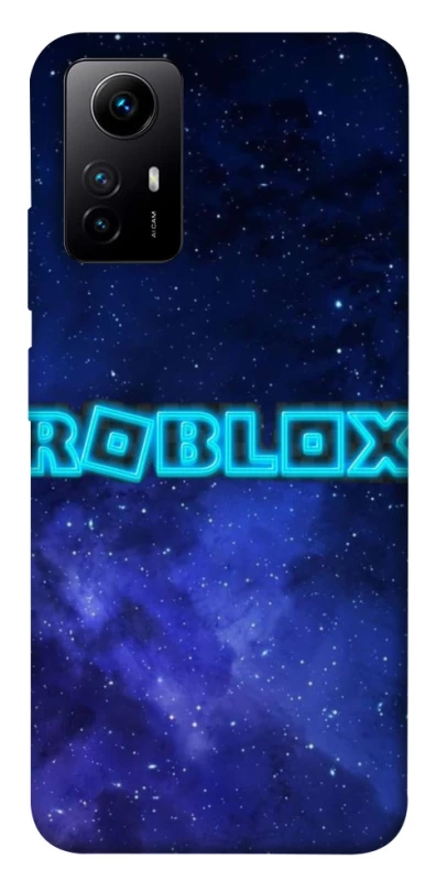 Чохол на Xiaomi Redmi Note 12S Roblox Space Logo Blue фото 1 з 1