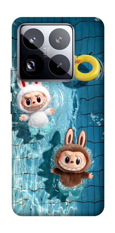 Чохол на Xiaomi 15 Pro Labubu in the pool фото 1 з 1