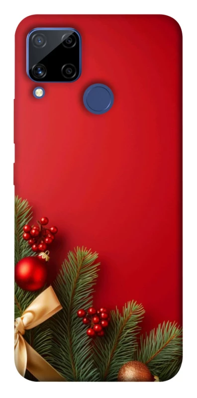 Чохол на Realme C15 Новорічний v21 фото 1 з 1
