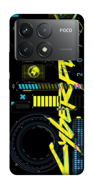 Чохол на Xiaomi Poco F6 Pro Cyberpunk фото 1 з 1