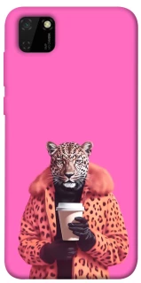 Чехол на Huawei Y5p Леопард с кофе фото 1 из 1