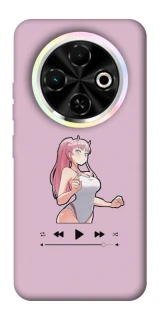 Чехол на TECNO Spark 30C Вайфу фото 1 из 1