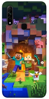 Чохол на Oppo A31 Minecraft game фото 1 з 1