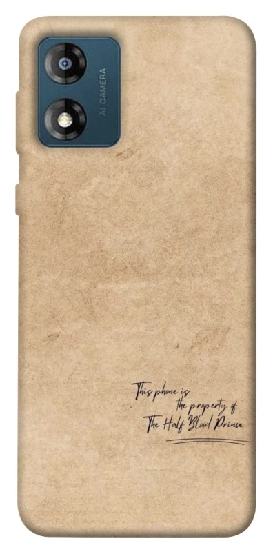 Чохол на Motorola Moto E13 Harry Potter Half-Blood Prince фото 1 з 1