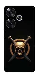 Чехол на Xiaomi Poco F6 Golden Skull фото 1 из 1