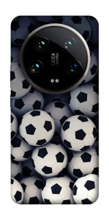 Чехол на Xiaomi 14 Ultra Футбольные мячи фото 1 из 1