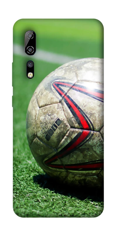 Чехол на ZTE Axon 10 Pro Мяч на газоне фото 1 из 1