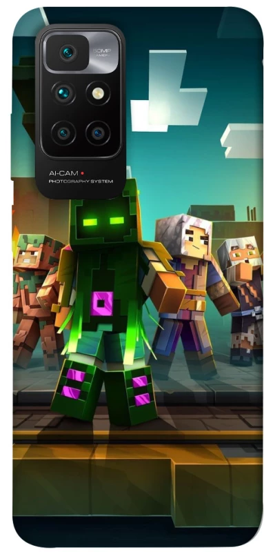 Чохол на Xiaomi Redmi 10 Minecraft dungeon фото 1 з 1