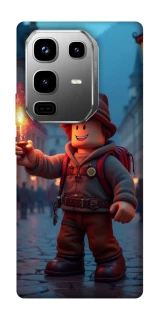 Чохол на Infinix Note 50 Pro Roblox Fire Logo Blue Flames фото 1 з 1