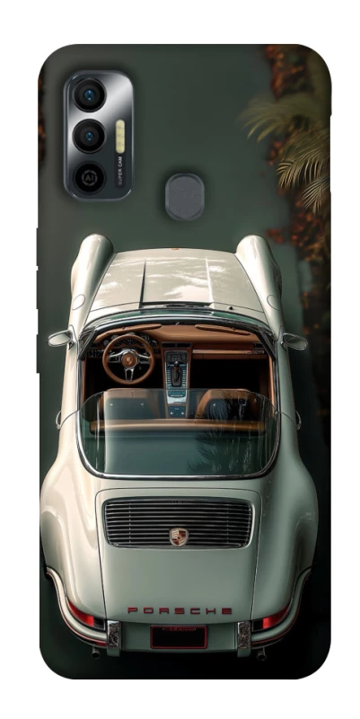 Чохол на TECNO Spark 7 White porsche фото 1 з 1