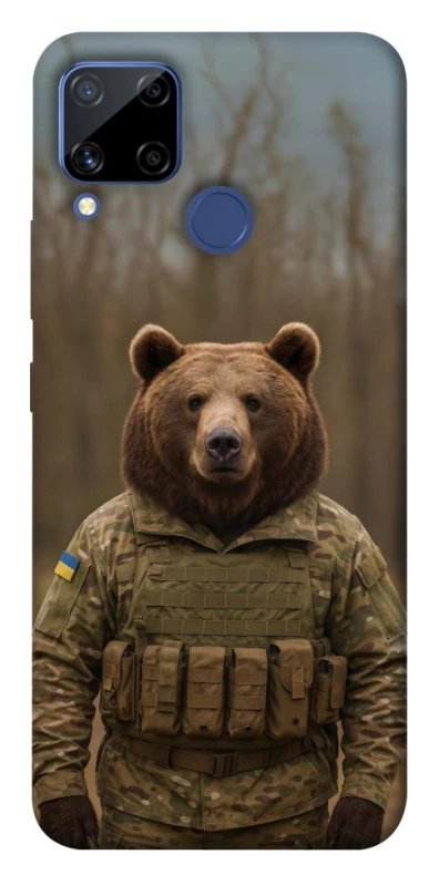 Чехол на Realme C15 Медведь защитник фото 1 из 1
