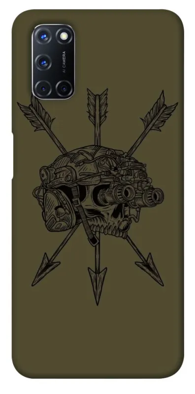 Чехол на Oppo A52 / A72 / A92 Mil skull фото 1 из 1