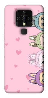 Чохол на TECNO Camon 16 SE All Labubu 4 фото 1 з 1