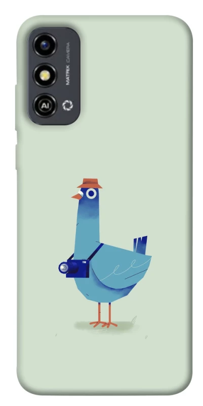 Чохол на ZTE Blade A53 Голуб-детектив фото 1 з 1