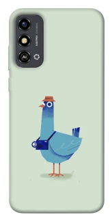 Чохол на ZTE Blade A53 Голуб-детектив фото 1 з 1