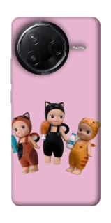 Чохол на Infinix Note 50 Pro Cat Cafe Trio фото 1 з 1