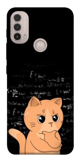 Чехол на Motorola Moto E40 Smart cat фото 1 Чехол на Motorola Moto E40 Smart cat фото 1 из 1