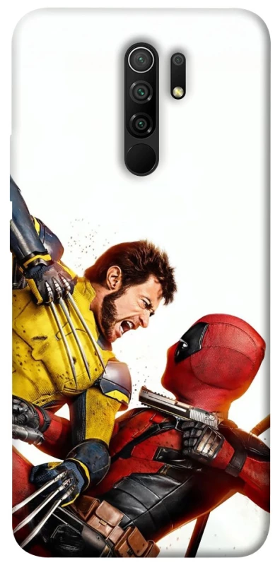 Чохол на Xiaomi Redmi 9 Deadpool and Wolverine фото 1 з 1