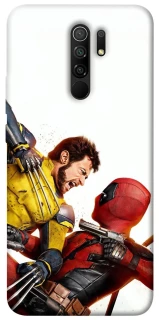 Чехол на Xiaomi Redmi 9 Deadpool and Wolverine фото 1 из 1