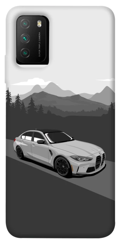 Чехол на Xiaomi Poco M3 BMW grey v3 фото 1 из 1