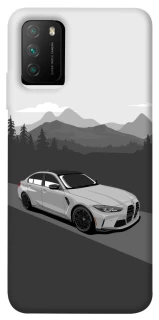 Чехол на Xiaomi Poco M3 BMW grey v3 фото 1 из 1