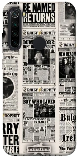 Чохол на Xiaomi Redmi Note 8 Harry Potter newspaper фото 1 з 1