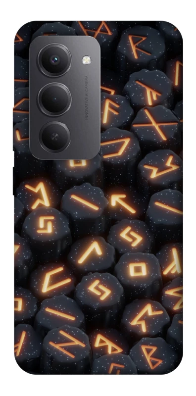 Чохол на Xiaomi Redmi 15 (Global) Вогняні руни фото 1 з 1