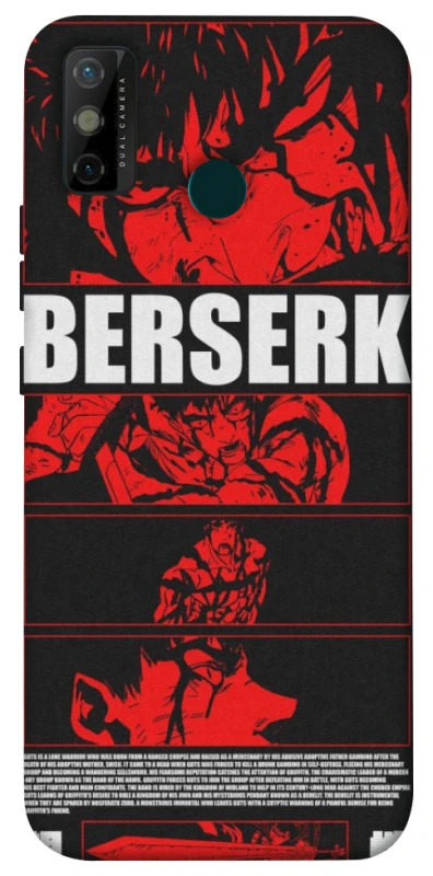 Чохол на TECNO Spark 6 Go Berserk poster фото 1 з 1