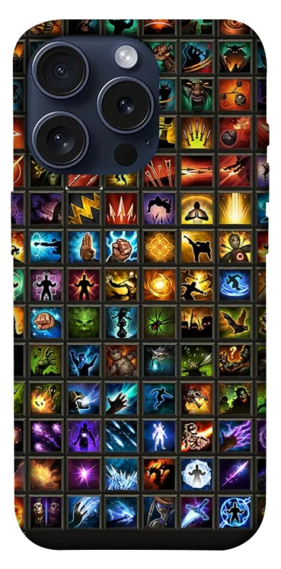 Чохол на Apple iPhone 15 Pro (6.1") Abilities menu ver.3 фото 1 з 1