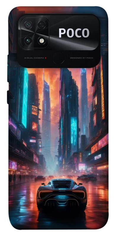 Чохол на Xiaomi Poco C40 Cyber city фото 1 з 1