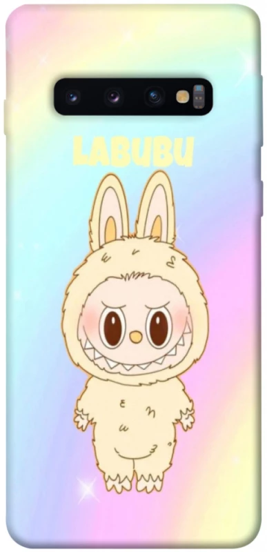 Чохол на Samsung Galaxy S10 Fluffy Rainbow Labubu фото 1 з 1