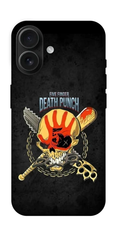 Чехол на Apple iPhone 16 Five finger death punch ver.2 фото 1 из 1