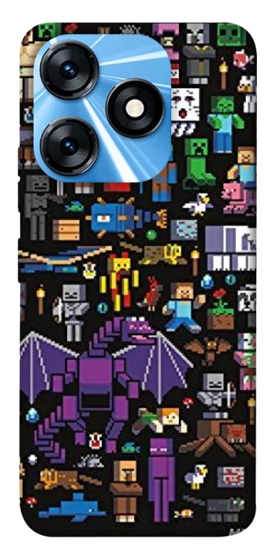 Чохол на TECNO Spark 10 Minecraft v5 фото 1 з 1