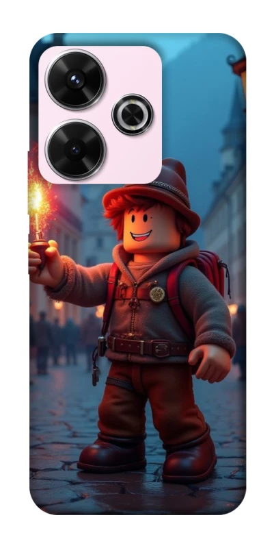 Чохол на Xiaomi Redmi 13 4G Roblox Fire Logo Blue Flames фото 1 з 1